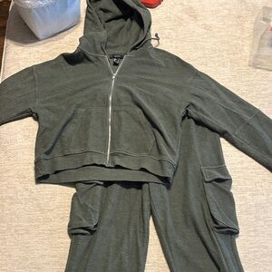 Forever 21 Olive Green Knit Pants